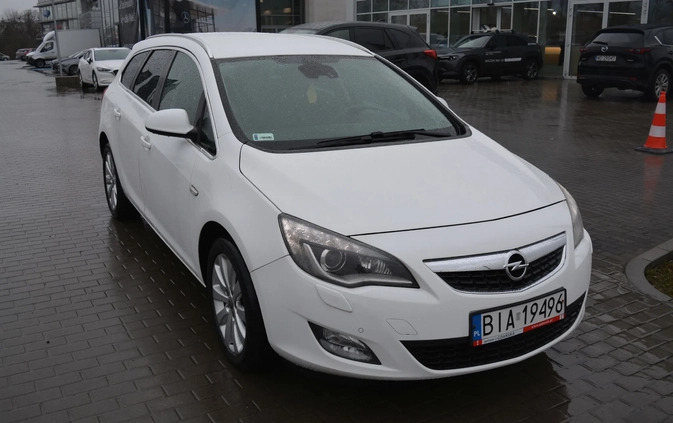 Opel Astra cena 20900 przebieg: 264000, rok produkcji 2011 z Tarnowskie Góry małe 172